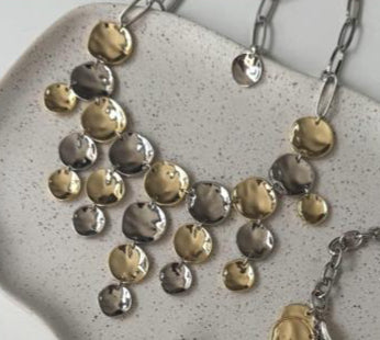 Colar Medalha Boho Chic Mix de Banhos