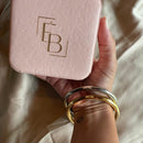 Kit duplo de pulseiras Argola