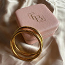 Kit duplo de pulseiras Argola