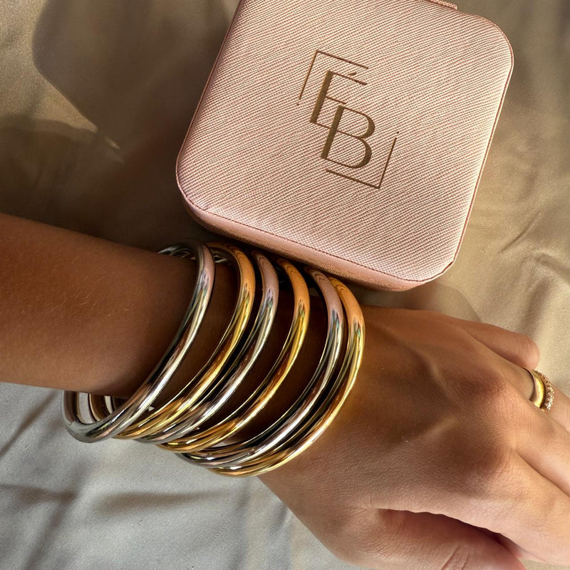 Kit duplo de pulseiras Argola