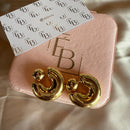 Brinco Argola Esfera Essencial (escolha o banho)