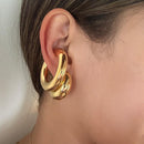 Kit Brinco Argola Esfera + Piercing Fake (escolha o banho)