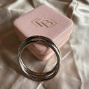 Kit duplo de pulseiras Argola