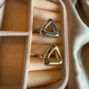 Anel Triângulo (escolha o banho)