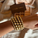 Kit de pulseiras Gold